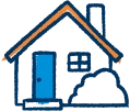 icon of a house