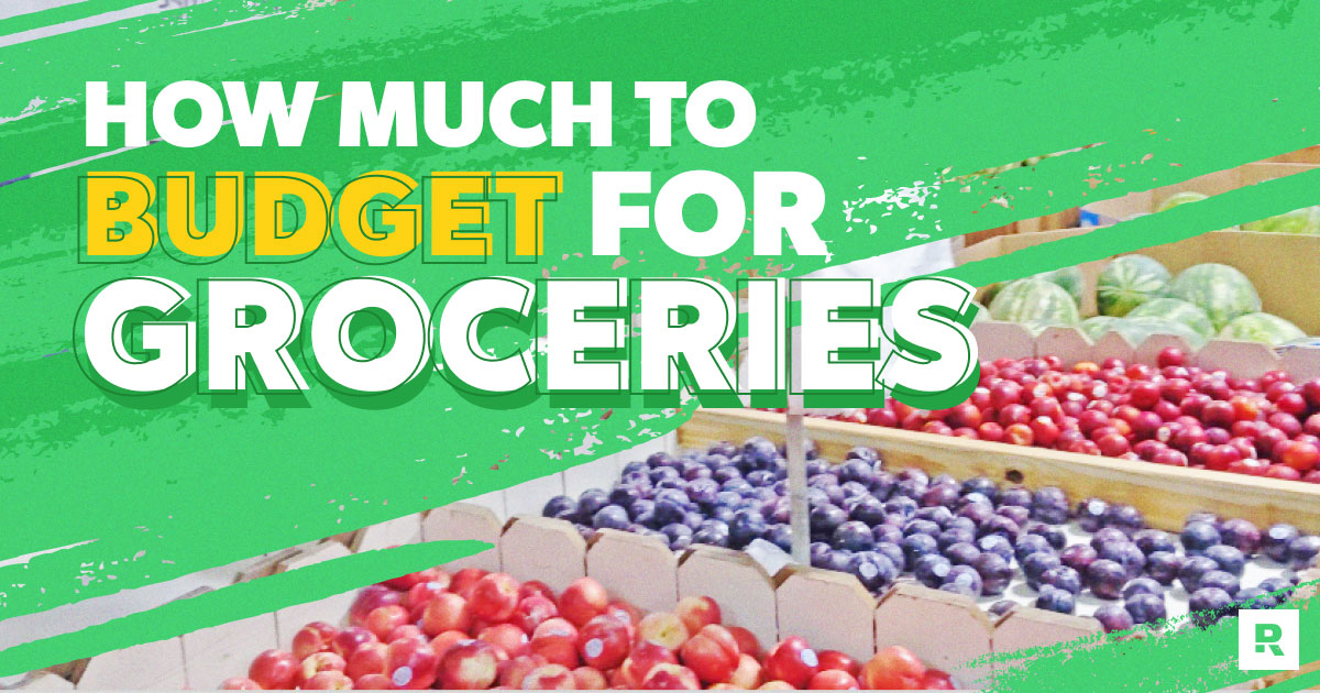 how much to budget for groceries