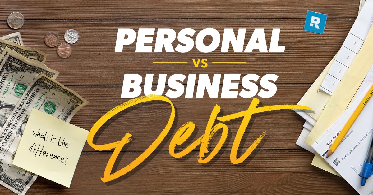 personal vs business debt