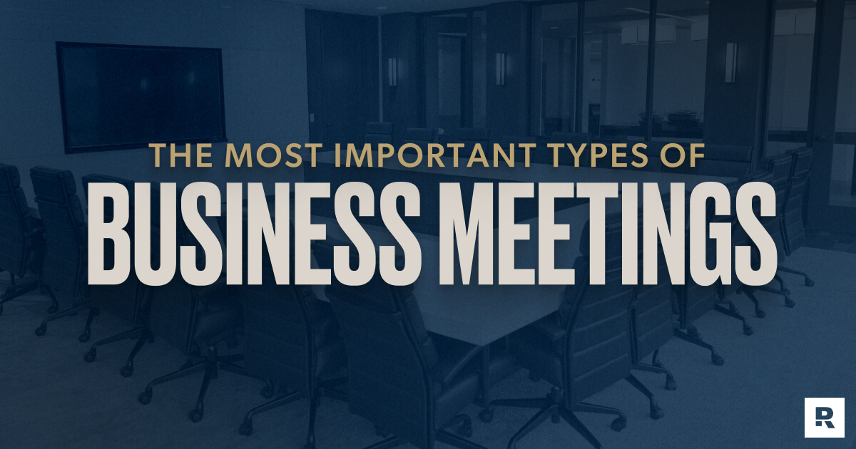 business meetings your company needs